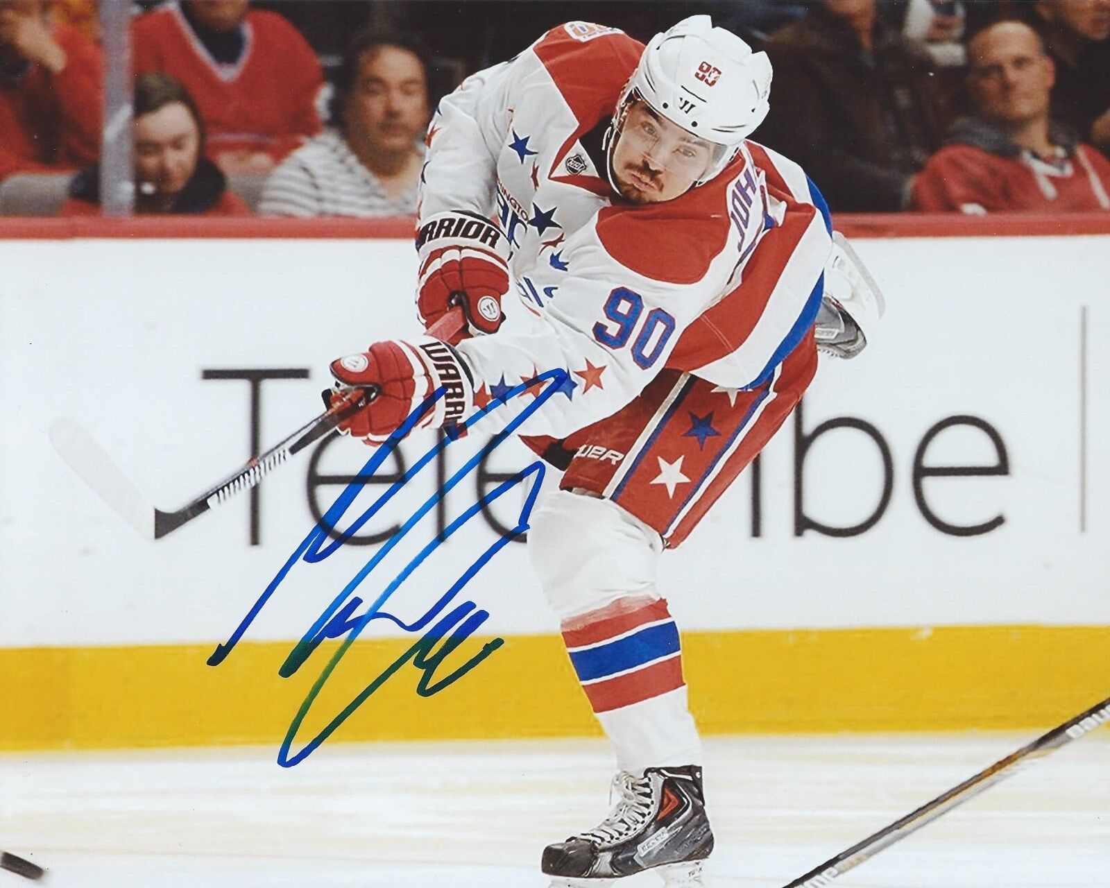 Marcus Johansson Signed 8x10 Photo Poster painting Washington Capitals Autographed COA B