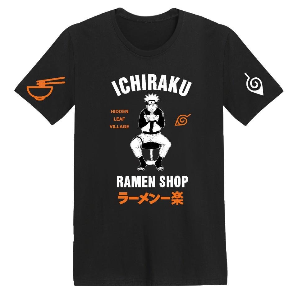 Naruto Ichiraku Ramen Shop Summer T-shirt weebmemes