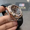 Rolex Sky-Dweller m336235-0002 Rose Gold Chocolate Dial Oysterflex Bracelet Super Clone
