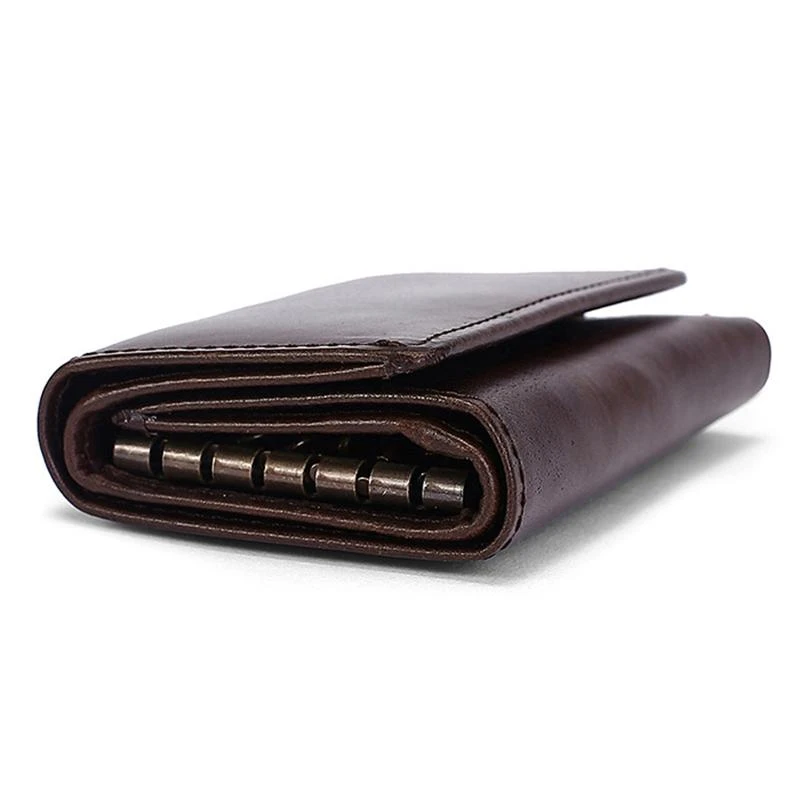 Small Casual Leather Key Case Change Purse