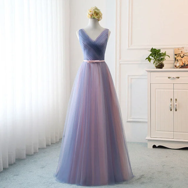 Sweet Elegant Mesh Long Prom Dress BE696