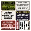 6pcs - Quotes - Vintage Metal Signs(8*12Inch/12*16Inch)