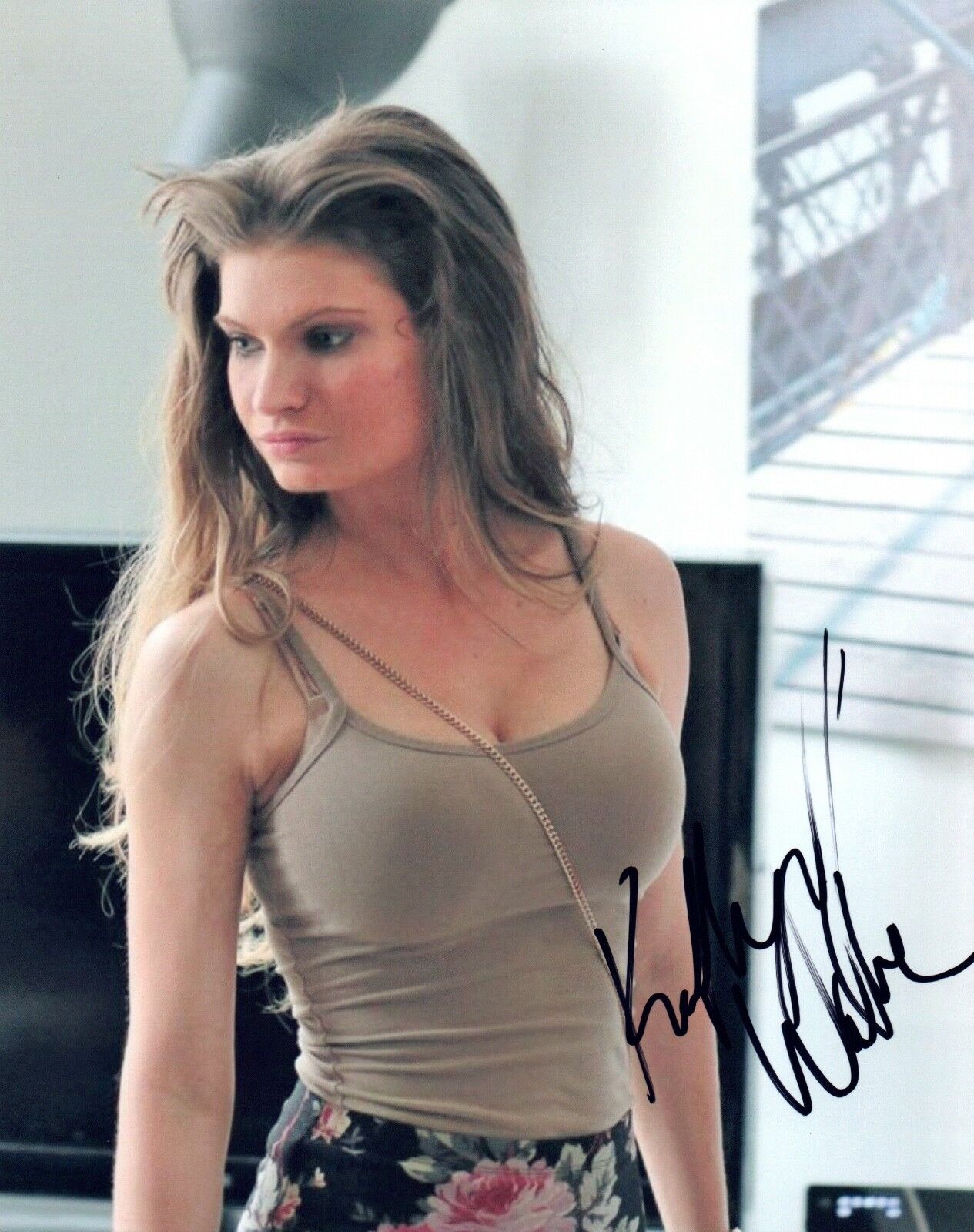 Kaiti Wallen Signed Autographed 8x10 Photo Poster painting Hot Sexy Actress COA