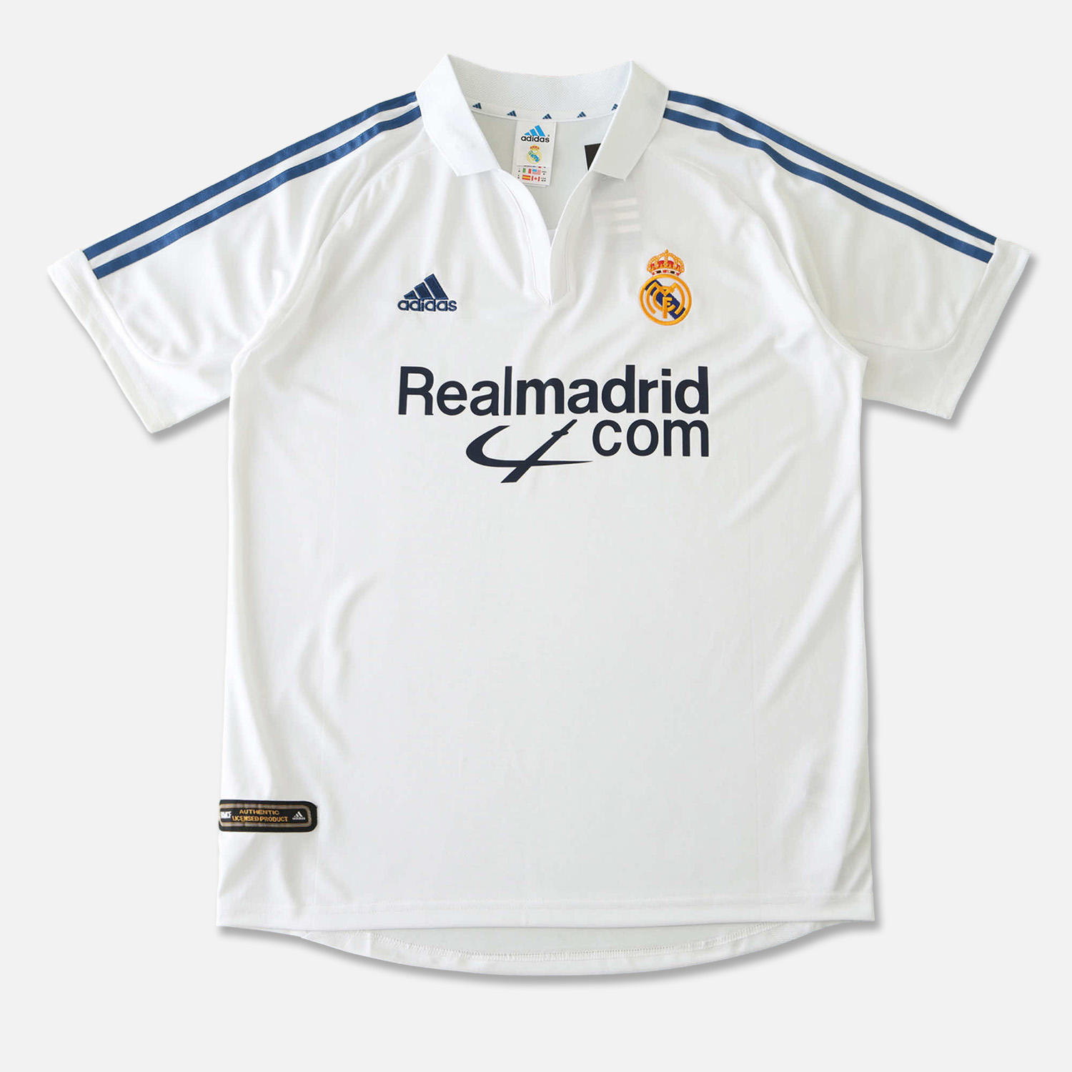 Retro Real Madrid 2001-02 Home Jersey
