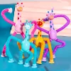 Tubes torsad&eacute;s t&eacute;lescopiques girafe, jouets sensoriels