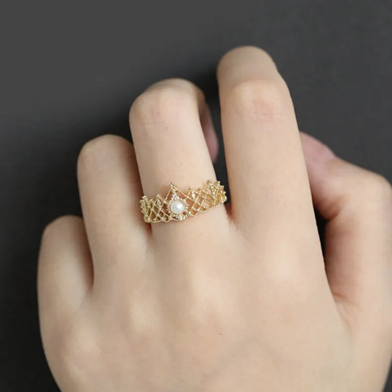 Princess Anneliese Crown Ring