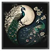 Peacock - 11CT Stamped Cross Stitch - 40*40cm - Animal