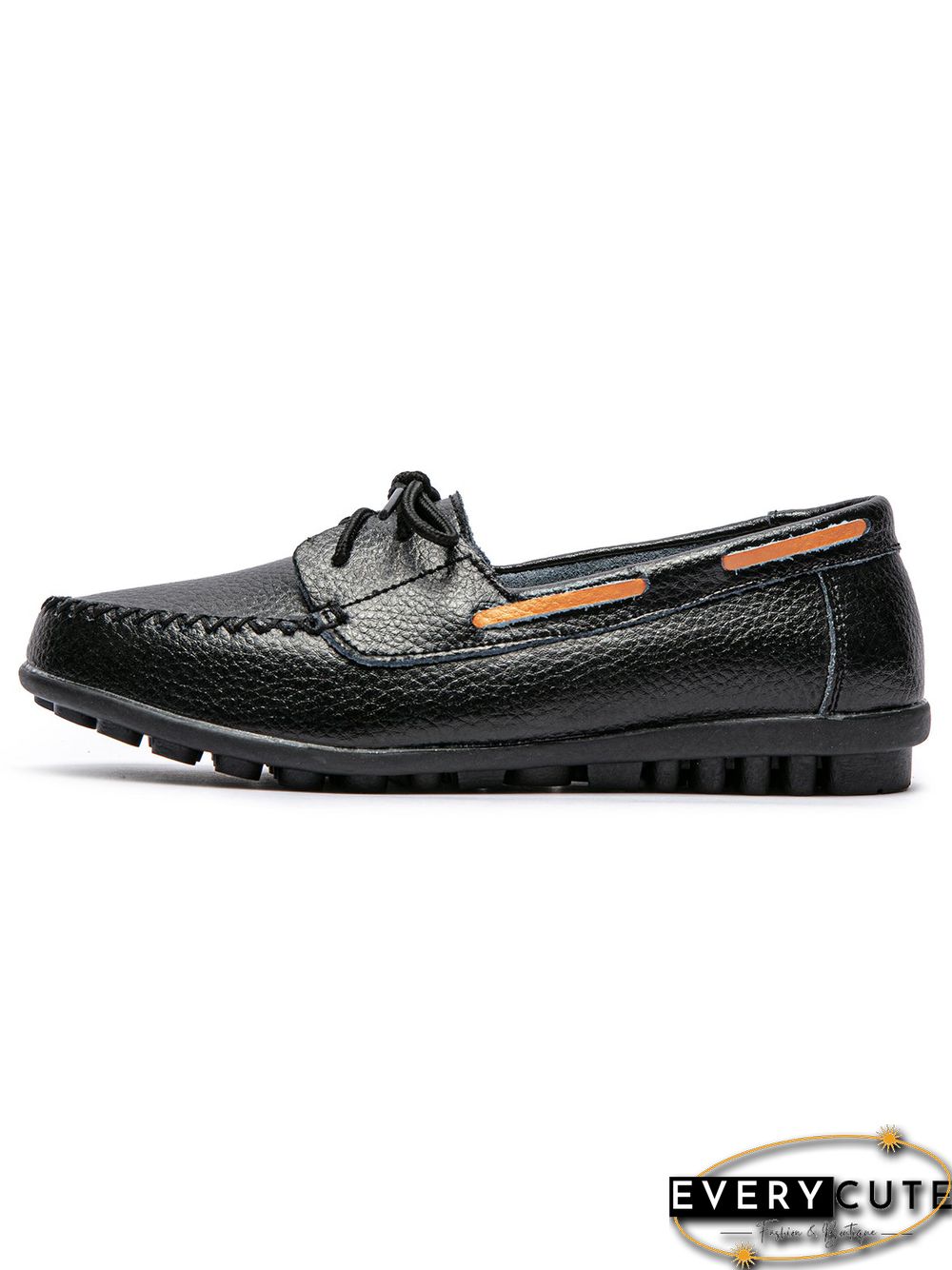 Retro Casual Simple Lace-up Flat Shoes