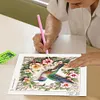 Colibri-Peinture diamant en forme sp&eacute;ciale-30*30cm