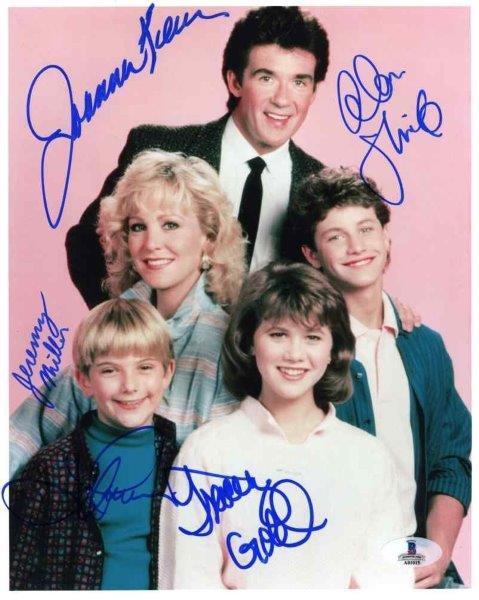 REPRINT - GROWING PAINS Cast Autographed Signed 8 x 10 Photo Poster painting Poster RP Man Cave