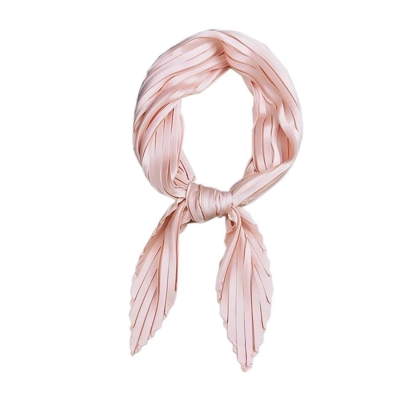 Unisex Sweet Solid Color Silk Silk Scarf