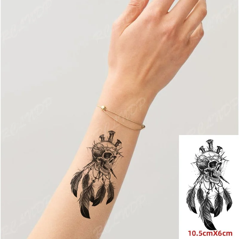 Waterproof Temporary Tattoo Sticker Small Cute Flower Plant Body Art Flash Tatoo Fake Tatto for Women Men