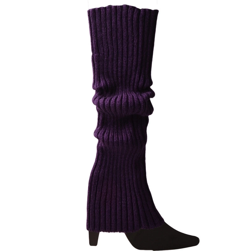 Women’s Fashion Stripe Solid Color Acrylic Jacquard Over The Knee Socks