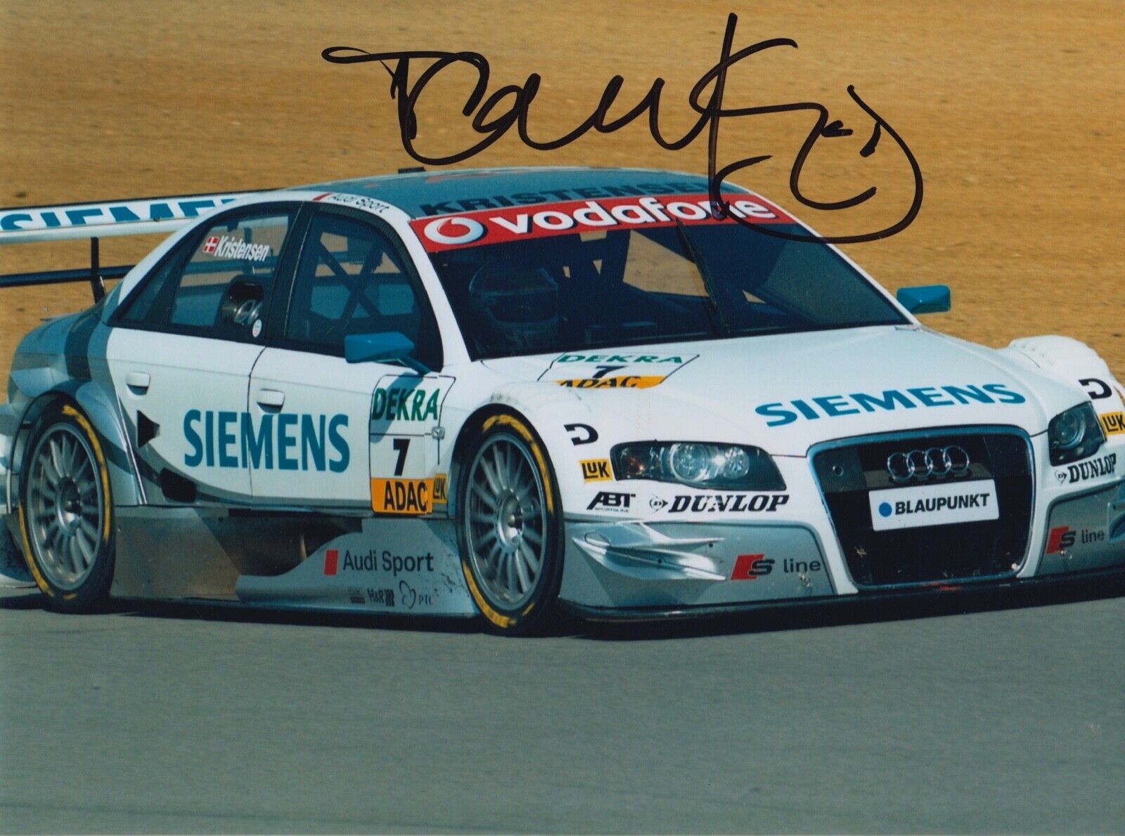 Tom Kristensen Hand Signed 8x6 Photo Poster painting - Touring Cars Autograph.