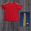2012 Retro Spain Home Football Shirt 1:1 Thai Quality Kids Size