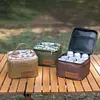 Pepper Spice Storage Jars Set Condiment Jars Organizer Outdoor Barbecue Utensils