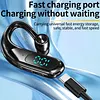 BT6.0 Wireless HD Sound Headphones with Ear Hook In-Ear Sports Headphones Type-C Charging Single Business Earplugs for Business Meeting Lecture