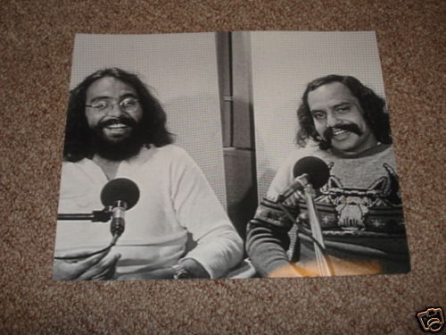 Cheech & Chong Vintage Live Comedy 8x10 Promo Photo Poster painting #3