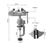 Adjustable Bench Vice 360 Degree Rotating Micro Table Vise for Electric DIY Tool