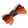 50 Colors Embroidery Thread Hand Cross Stitch Floss Sewing Skeins Craft