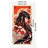 Hanfu Girl-11CT Stamped Cross Stitch 40*80cm/15.75*31.5in (Big Size)