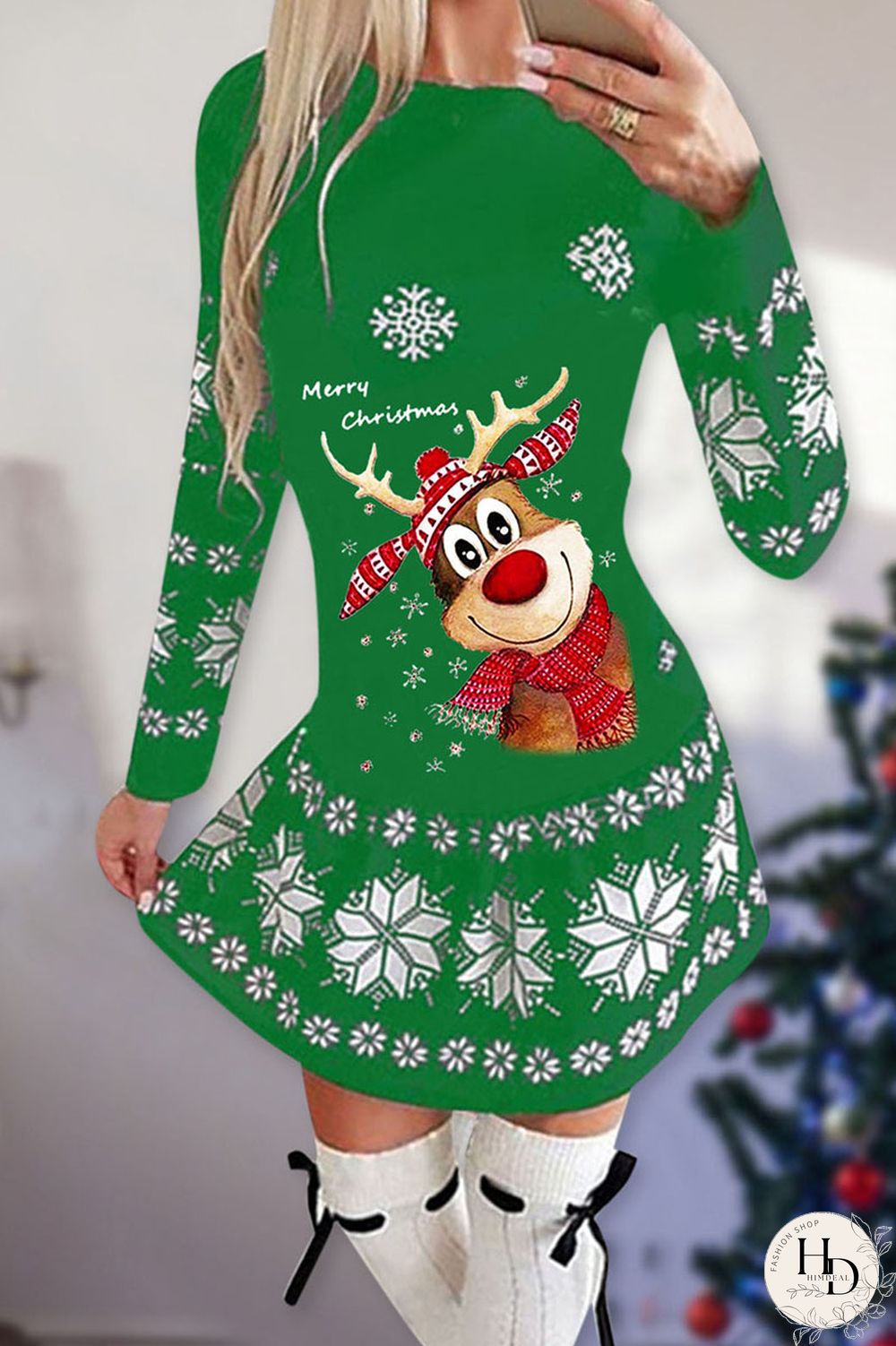 Black Casual Print Split Joint O Neck Straight Dresses