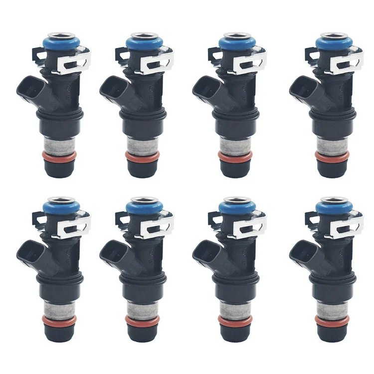 Silscvtt 8PCS 416303553 17113553 Fuel Injector Kit Replacement for 2001-2007 Chevy GMC w/o Flex Fuel