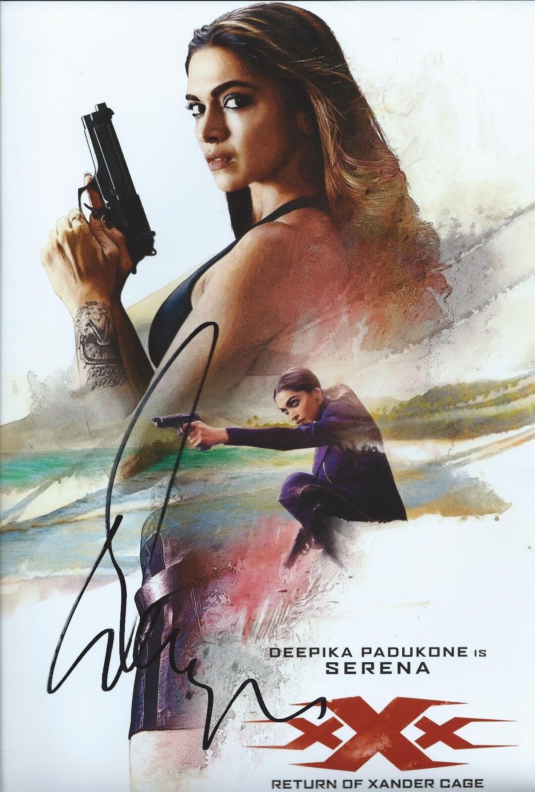 Deepika Padukone autograph - signed Photo Poster painting