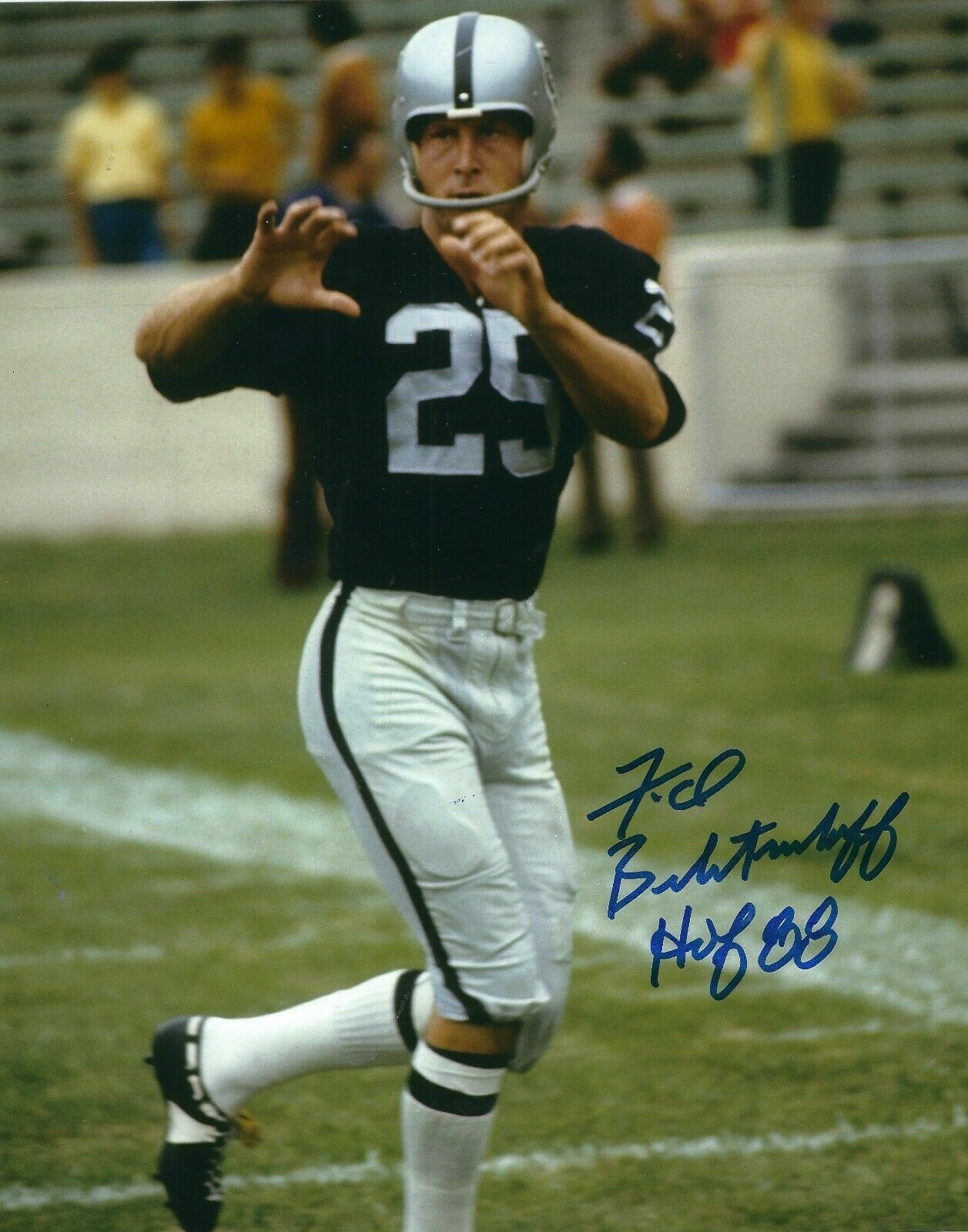 Fred Biletnikoff Autographed Signed 8x10 Photo Poster painting ( HOF Raiders ) REPRINT