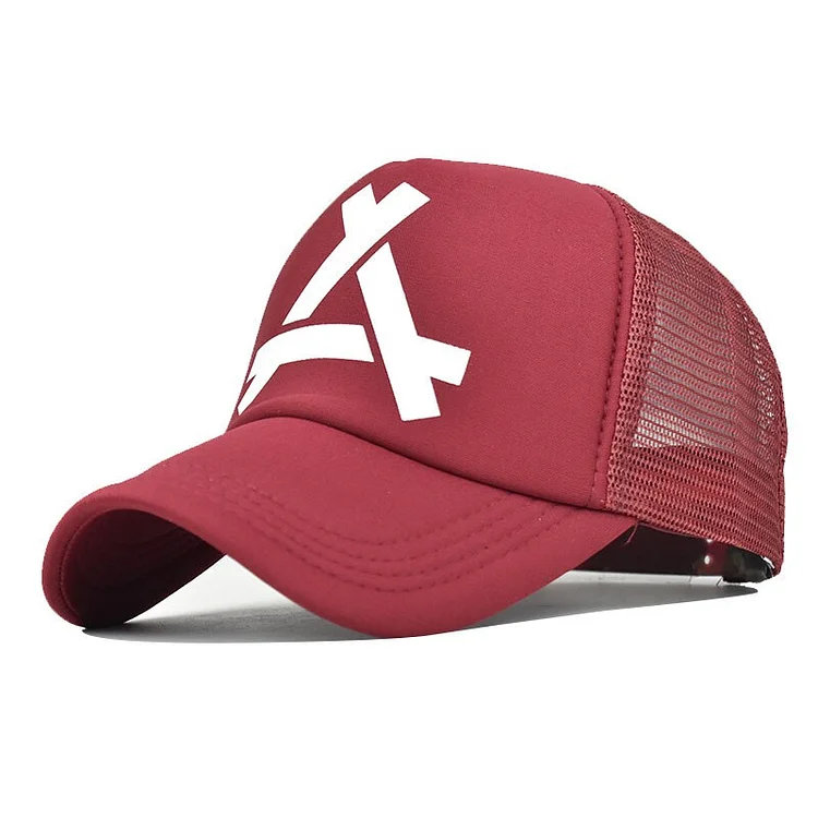 2023 Summer Unisex Men Fishing Baseball Caps Women Breathable Mesh Snapback Hats Red Black Casual Sport Hats 3D Printing Cap