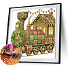 Christmas Train - Diamond Painting - Full Round Drill (Canvas|30*30cm)