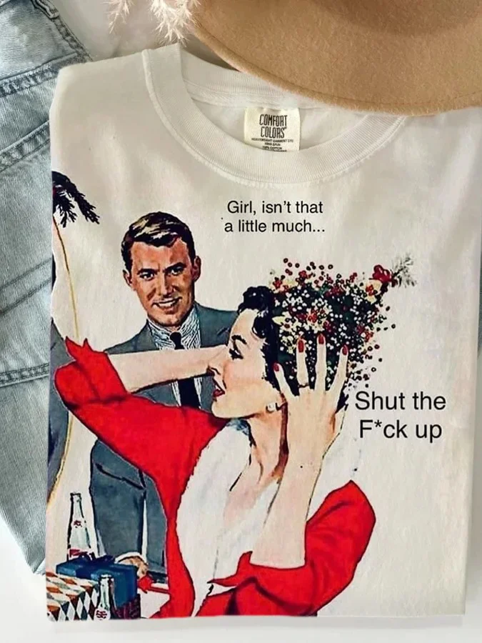 Eagerlys  Shut the F*ck up T-shirt Eagerlys
