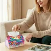 Butterfly Diamond Painting Tissue Box Cover DIY Desk Organizer