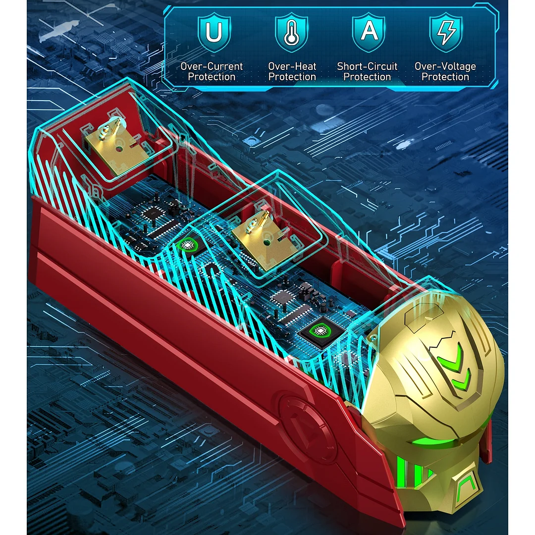 Xbox Controller Charger, QQV Dual Charging Station with 2x5520mWh Rechargeable Battery Packs for Xbox One/Series X|S /Elite Controller Accessories