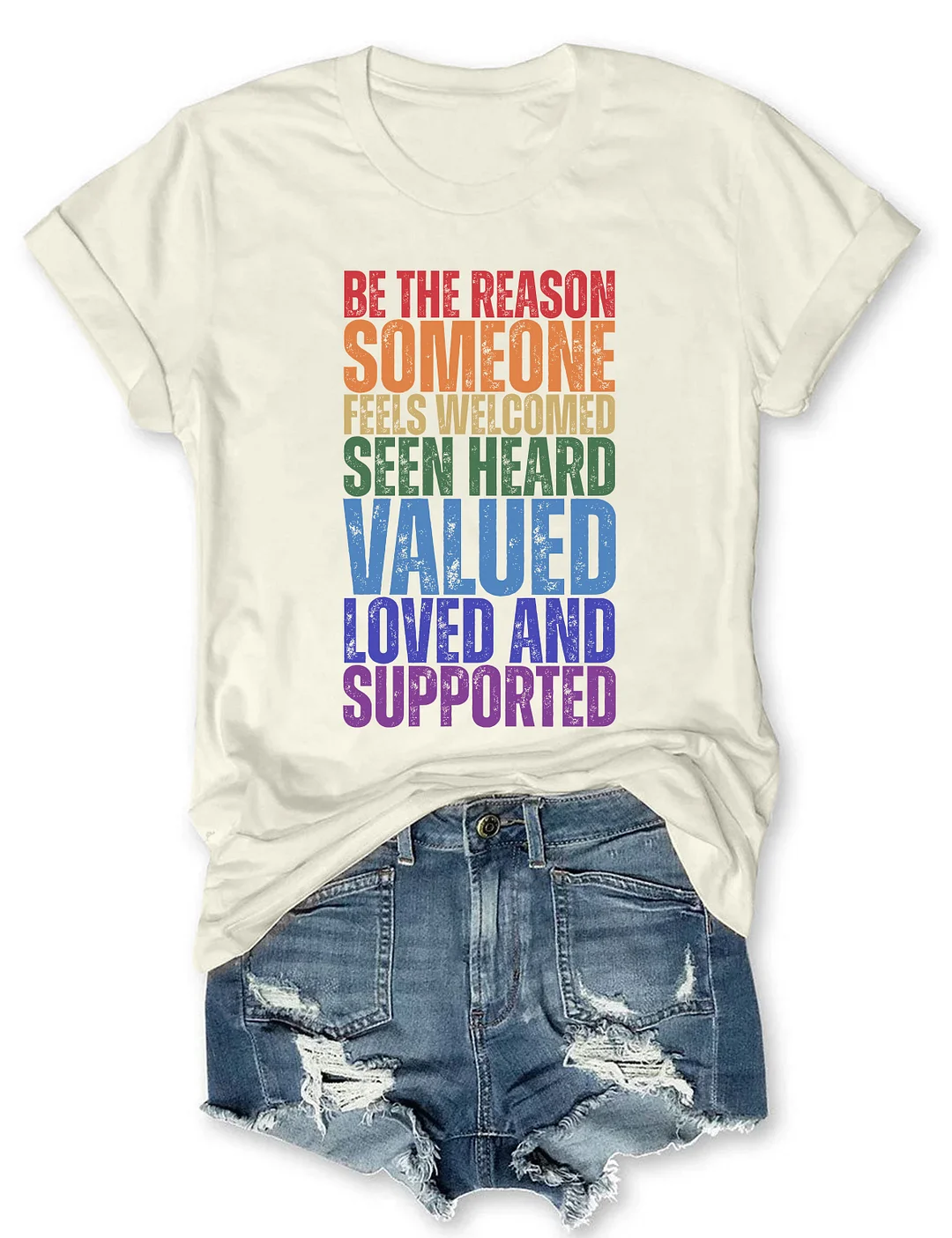 Rainbow Affirmation T-shirt