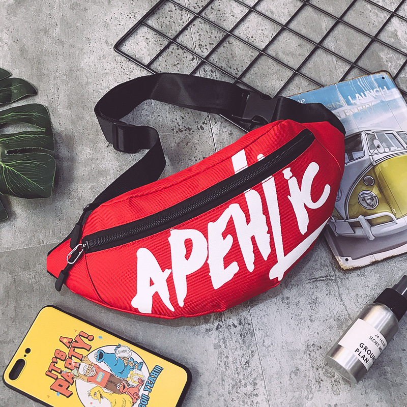 Getjiida New Hot Unisex Women Man Waist Fanny Pack Belt Travel Bag Purse Chest Pouch Bullet Pack Messenger Crossbody Shoulder Bag