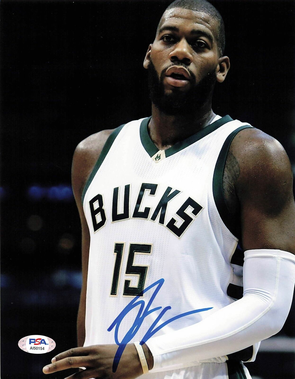 Greg Monroe signed 8x10 Photo Poster painting PSA/DNA Milwaukee Bucks Autographed