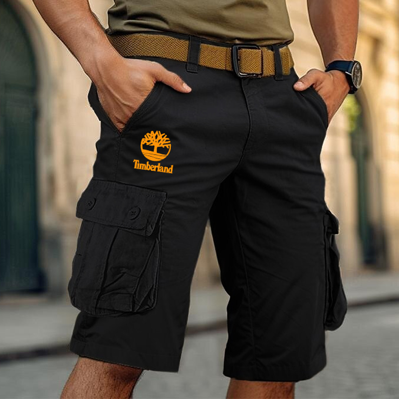 Men's Cargo Shorts Vintage Multi-Pocket Outdoor Khaki Walkshort Boardshorts / TECHWEAR CLUB / Techwear