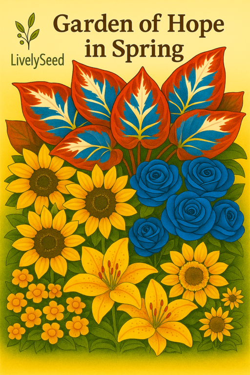 LivelyseedTM Garden of Hope in Spring Flower Seed Kit