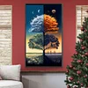 (40*70cm)Four Seasonal Tree - Full Round Drill Diamond Painting