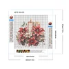 Diamond Painting-DIY Full Round Drill Christmas Flower