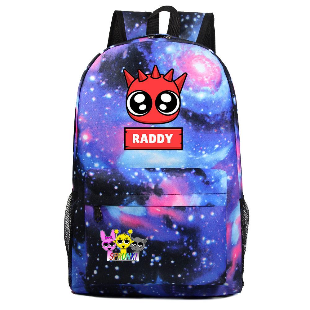Mayoulove Sprunki Backpack Lightweight Durable Design for School and Outdoor Activities-Mayoulove