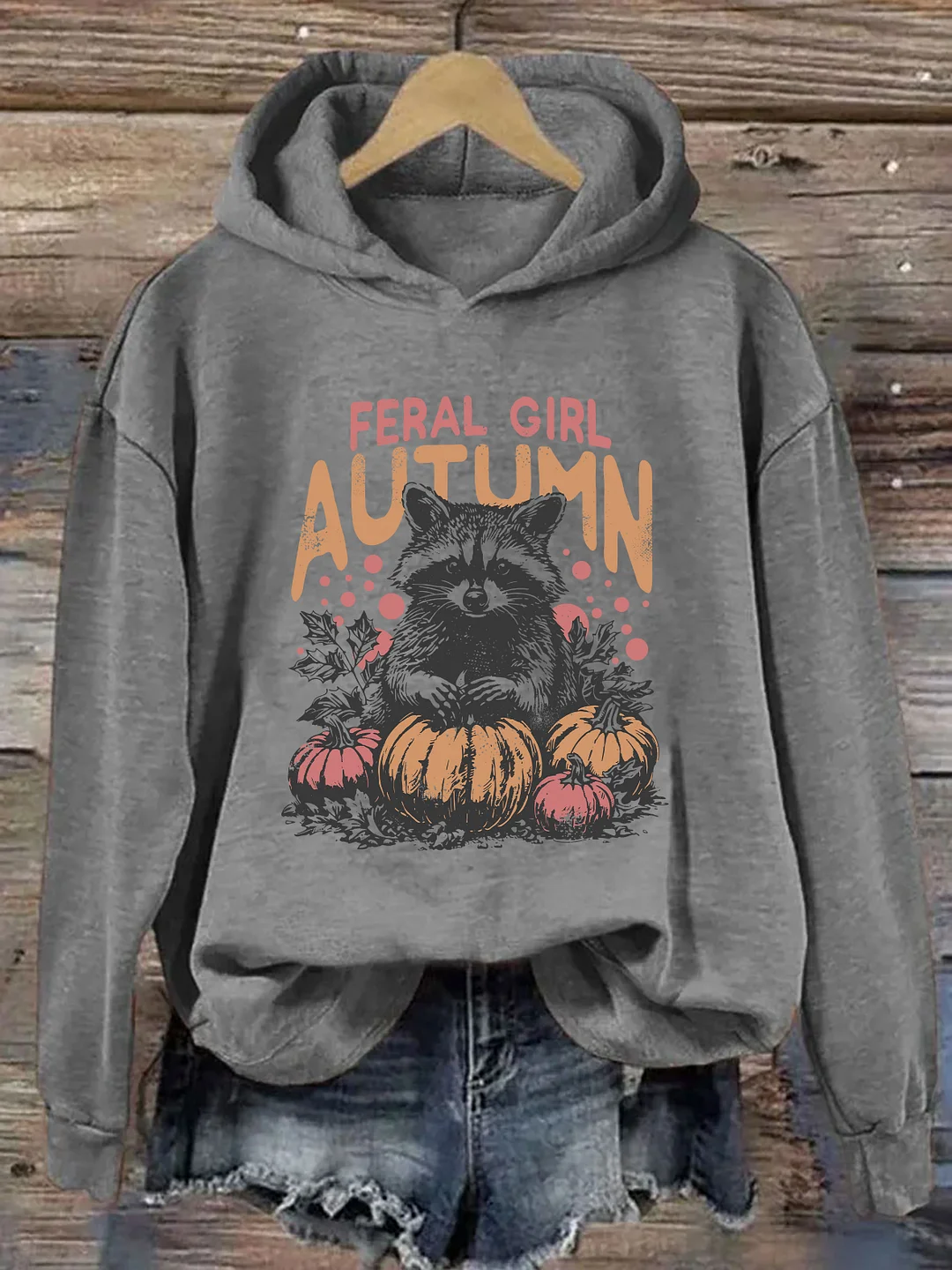 Feral Girl Autumn Hoodie