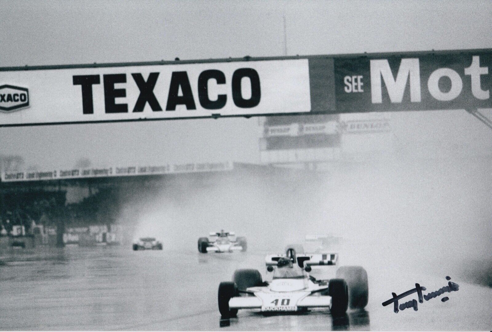 Tony Trimmer Hand Signed 12x8 Photo Poster painting F1 Autograph Formula 1 3