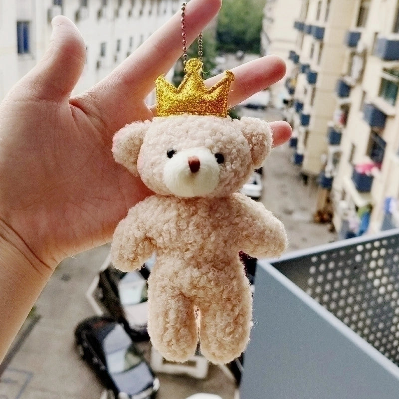 Cute Bear Pp Cotton Women’s Bag Pendant Keychain 1 Piece