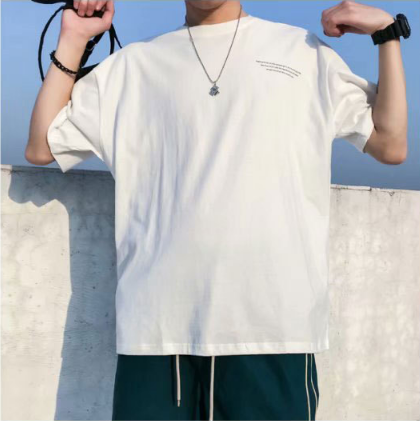 Summer Men's Casual Round Neck Printed T-Shirt