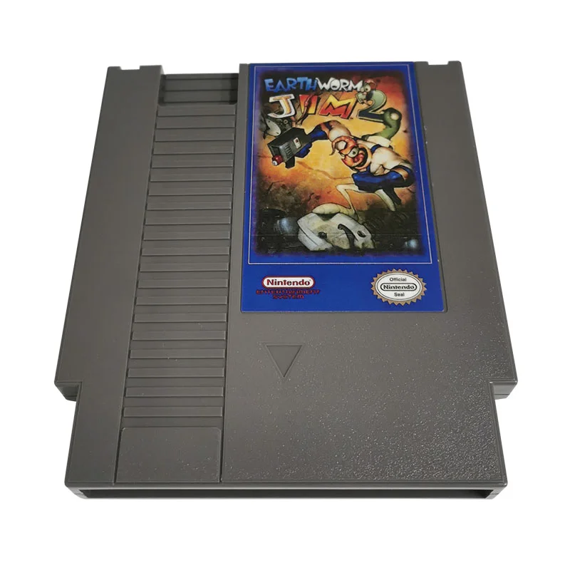 Earthworm Jim 2 For Nintendo NES - 8 Bit Game Cartridge