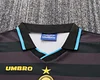 Joyfball 1997-1998 Kids Size Retro Internazionale Milan Third Away Football Jersey 1:1 Quality Thai