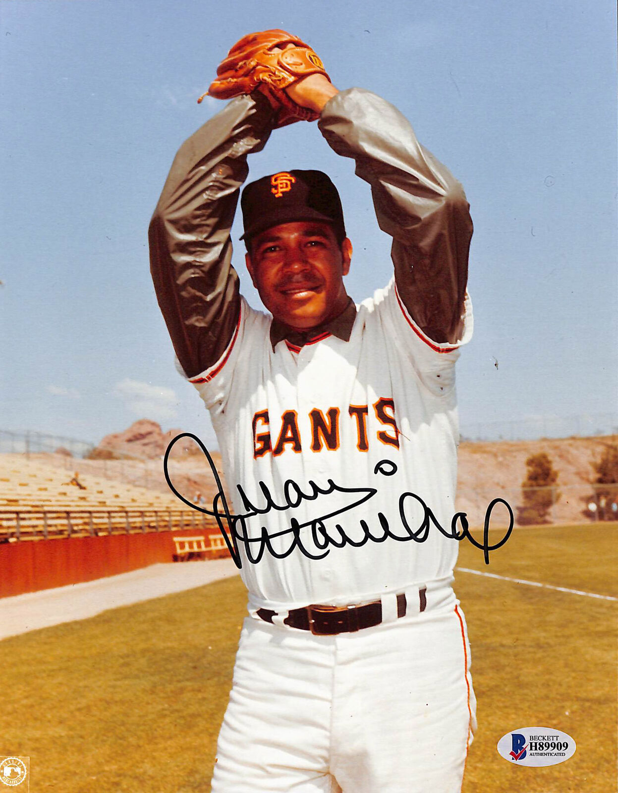 Giants Juan Marichal Authentic Signed 8x10 Photo Poster painting Autographed BAS 2