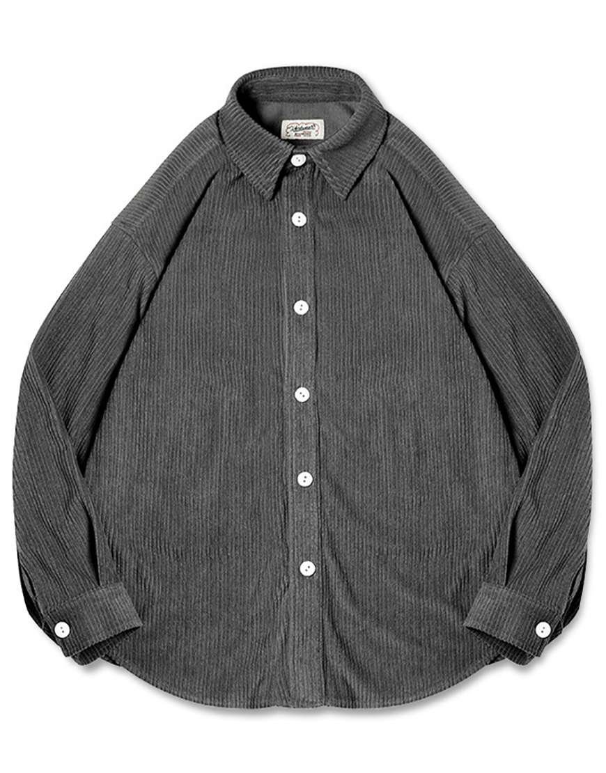 Vintage Jacquard Knit Oversize Shirt
